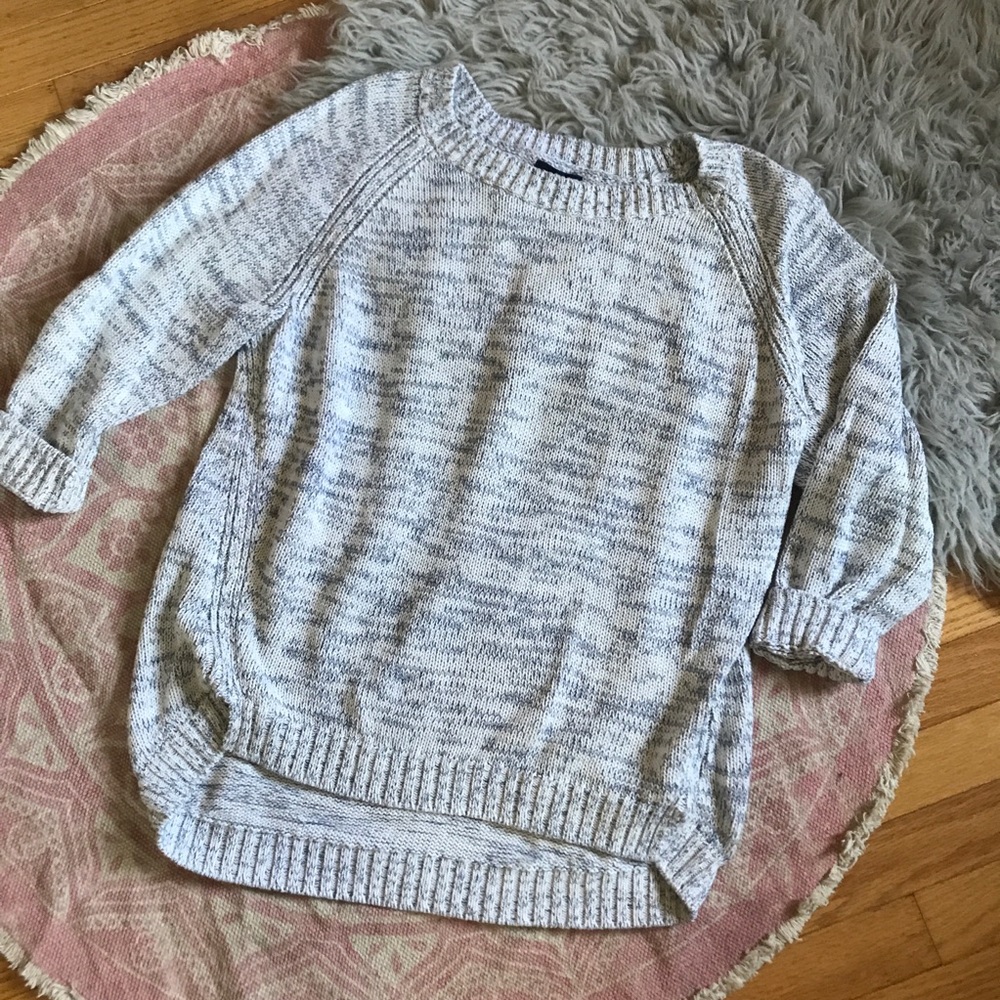 Gap Sweater Blue & White Sz XL